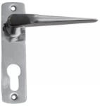 Gomboss/Perfekto Alu 410 Pajzsos Ajtókilincs F1 Ezüst 85 mm PZ (60-000060-82)