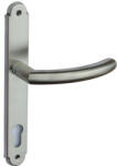Gomboss/perfekto Gina Pajzsos Kilincsgarnitúra Rozsdamentes Inox 55 mm WC (70-000072-28)