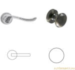 METAL-BUD Tosca Körrozettás Ezüst Antik Súrolt Felület PZ Gomb/Kilincs (30-601125-52-GK)