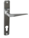 Gomboss/perfekto Alu 410 Pajzsos Ajtókilincs F1 Ezüst 90 mm PZ (60-000060-12)