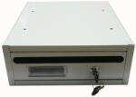 Gomboss/Perfekto Lépcsőházi Postaláda Fektetett Világosszürke 27X34X10 (65-P00025-64)