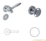 Gomboss/perfekto Birdy "G01" Fényes Króm PZ Gomb/Kilincs (20-601250-52-GK)