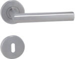 Perfekto Tímea körrozettás - Műanyag alaplappal rozsdamentes Inox WC (70-12M073-58)