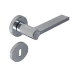 Gomboss/Perfekto Art Deco (G03) Szatén Króm Felület PZ (25-601251-52)