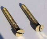 Perfekto Csavar Réz Fényesített Fejjel 5X50mm Bukó-Nyíló Ablakhoz (99-L00039-FK)