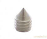 Perfekto Hernyócsvar 6x6mm Szatén Króm Felüet (25-L00160-FK)