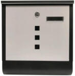 Gomboss/Perfekto Postaláda Start Design Fekete-Fehért Újságtartóval (50-P00012-64)