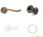 METAL-BUD Tosca Körrozettás Antik Súrolt Felület PZ Gomb/Kilincs (30-601124-52-GK)