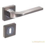 Gomboss/Perfekto Style Light Négyzetrozettás Szatén Króm Felület BB (25-250132-51)