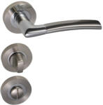 Gomboss/Perfekto Figo Körrozettás Szatén Króm Felület WC (25-600525-58)