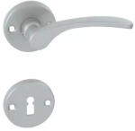Gomboss/Perfekto Lana Körrozettás Ezüst Szürke Kilincs WC (82-000002-58)