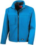 RESULT Férfi Softshell Premium 3 rétegű teljesítmény kabát (vízálló, szélálló és 2XL kék