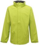 REGATTA Férfi Standout Ardmore kabát (víz és szélálló) 3XL szürke|sárga|zöld