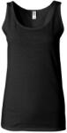 Gildan Női Soft Style Tank Top mellény M fekete