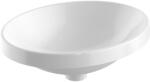 Geberit Variform mosdótál 50x40 cm ovális süllyesztett fehér fényes 115.672. JM. 2 (500710002)