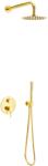 Excellent Pi zuhany készlet beépített trópusi zuhany opcióval arany AREX. SET. 1247GL (AREXSET1247GL)