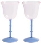&k amsterdam borospohár készlet glass dot pink 200 ml 2 db - többszínű Univerzális méret - answear - 19 990 Ft