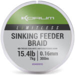 Korum Limitless Sinking Feeder Braid Süllyedő Fonott Főzsinór 0, 16mm 300m (K0400010)