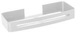 AWD fali polc alumínium, matt fehér, öntapadós (AWD02081939)