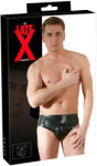 Late X férfi alsó belső péniszes anál dildóval (fekete) (29501541731)
