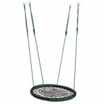 KBT Leagan cuib din plasa Oval Negru-verde (188001002001) Leagan