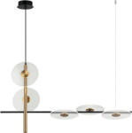 Viokef Lighting Sun fekete-arany LED függesztett lámpa (VIO-4280100) LED 1 izzós IP20 (4280100)