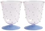 &k amsterdam borospohár készlet glass dot pink 200 ml 2 db - többszínű Univerzális méret - answear - 15 990 Ft