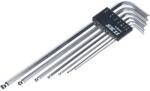 SK11 7 darabos extra hosszú gömbvégű imbuszkulcs készlet - SLBW07EL