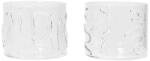 Ferm Living pohár szett Doodle Glasses 200 ml 2 db - áttetsző Univerzális méret