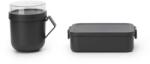 Brabantia ebédtartó szett Make & Take 2 db - szürke Univerzális méret