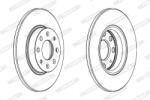 FERODO Disc frana FERODO PREMIER Coat+ disc DDF1784C (DDF1784C)