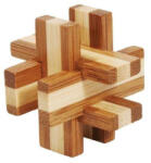 Fridolin Joc logic IQ 3D Puzzle in cutie metalica-6, Fridolin (Fr_17126) - copiicujucarii