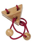 Fridolin Joc logic IQ puzzle cu snur Elibereaza inelul-6, Fridolin (Fr_17136) - copiicujucarii