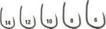 Mustad Carlige Mustad Alpha Specimen (M.10303APTX.14)