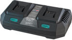 Bormann KETTŐS GYORSTÖLTŐ 20V, Li-Ion, 2x4Ah, 3A (BBP2005) (BBP2005)