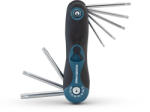 BORMANN Pro Torx kulcskészlet összecsukható, 8 részes, T9-T40, Cr-V (BHT7258) (BHT7258)