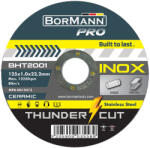 Bormann Kerámia vágókorong "THUNDER-CUT", INOX 125x1mm (10db) (BHT2001-10) (BHT2001-10)