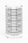 Tre Product pohár szett Single Line 500 ml 4 db - áttetsző Univerzális méret