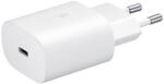 Samsung EP-TA800EWE USB-C gyári hálózati adapter, 25W, (doboz nélküli), fehér