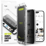 Ringke EASY SLIDE 2-PACK IPHONE 16 PRO MAX PRIVACY edzett üvegfólia, fekete