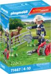 Playmobil Misiunea pompierului de salvare a animalului (PM71467)