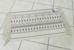 Item Pamut polieszter szőnyeg fekete nyers 45x75cm