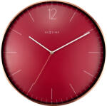 NeXtime Ceas de perete Essential XXL roșu-arămiu (3258RO)