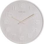 NeXtime Ceas de perete Wood Wood Medium alb (3096wi)