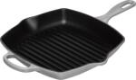 Le Creuset Tigaie pentru grătar Signature pătrată 26 cm gri-deschis (20183265410422)