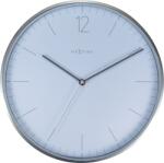 NeXtime Ceas de perete Essential Silver alb (3254WI)