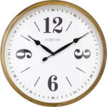 NeXtime Ceas de perete Classic 39 cm alb-auriu (3290GO)