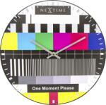 NeXtime Ceas de perete Test Page Dome (3162)