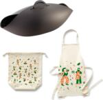 Lékué Vas pentru copt pâine Bread Maker cu săculeț pentru pâine și șorț 3 el (3000118SURM017)