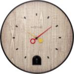 NeXtime Ceas de perete Black Nightingale negru (5220ZW)